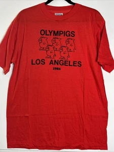 Vintage "Olympigs" Los Angeles 1984 XL Einzelnaht - Bild 1 von 8