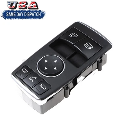 Power Window Switch For Mercedes-Benz C250 SL400 SL450 SL550 Front Driver Side - Image 1 of 4