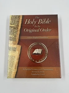 Heilige Bibel in Originalordnung 2. Auflage Lammfell englische Übersetzung VERSIEGELT - Bild 1 von 5