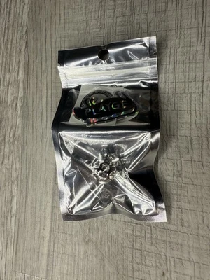 Playge Ghost Skall - SKALL - Rhodium / Brass Bead - Image 1 of 3