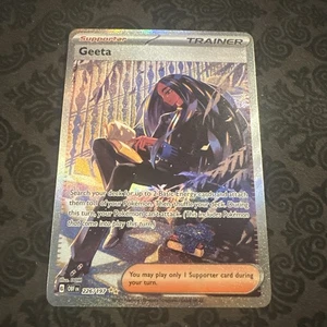 Pokemon TCG Geeta - 226/197 Fiamme Ossidiana Illustrazione Speciale Raro - Foto 1 di 2