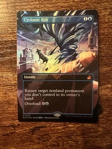Cyclonic Rift (Anime Borderless ✨ Foil) Ravnica Remastered - Picture 1 of 4