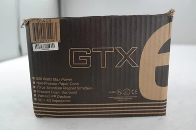 SUBWOOFER MASSIVE AUDIO GTX64 - 6" 500 VATIOS RMS DUAL 4 OHM-AUDIO COCHE-SONIDO COCHE Foto 1 de 4