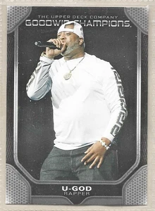 U-God Rapper 2024 Goodwin Champions Glossy Black #49 - Picture 1 of 1