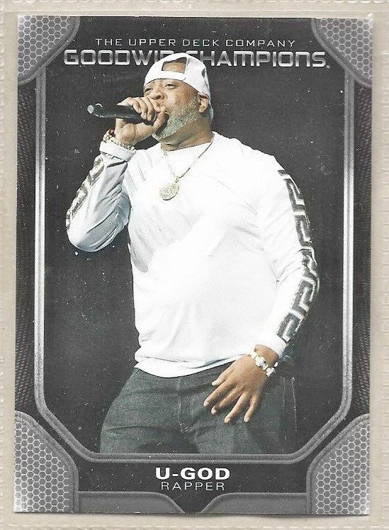 U-God Rapper 2024 Goodwin Champions Glossy Black #49 - Image 1 of 1