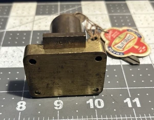 Vtg. Corbin Cabinet Door or Drawer Lock w/ Original Keys ~ Solid Brass 2A24190 - Picture 1 of 7