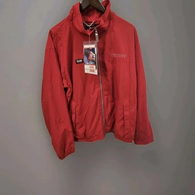 SLAM Summer Sailing Jacket Red Men’s XXL  Ghost Pocket NWT Azimut yachts logo - Image 1 of 4