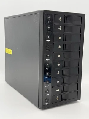 ICY BOX: 10 Bay USB 3 Hard Drive enclosure (Boxed - 2 of 2) - Image 1 of 3