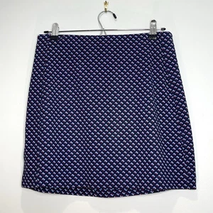 Minifalda elástica para mujer TORY SPORT azul marino granate talla pequeña - Imagen 1 de 7