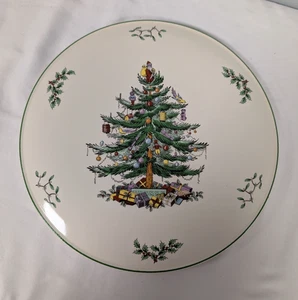 Spode Christmas Tree S3324 Gateau Cake Serving Plate - Picture 1 of 9