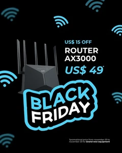 AX3000 WI-FI6 ROUTER DE DOBLE BANDA WI-FI ULTRA - Imagen 1 de 3