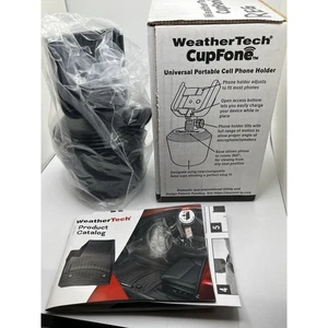 WeatherTech CupFone Porte-gobelet universel réglable support de voiture pour téléphone portable NEUF - Photo 1 sur 4