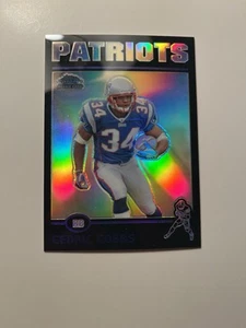 2004 Topps Chrome Cedric Cobbs *Black Refractor* Rookie 074 /100 PATRIOTS #220 - Picture 1 of 2