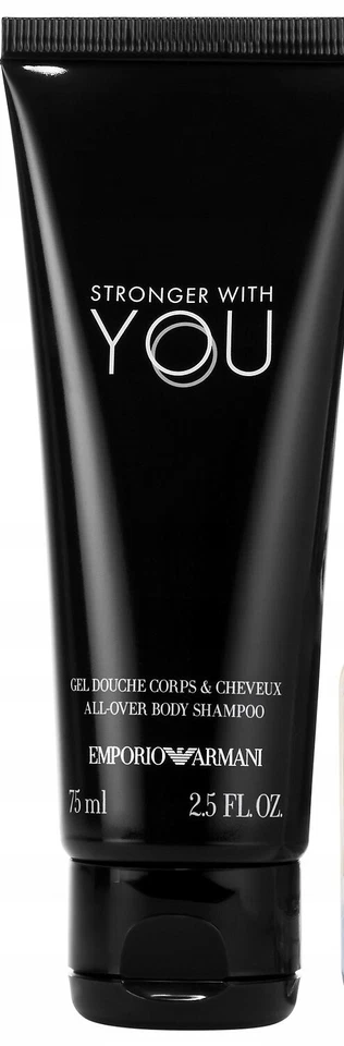 3 X EMPORIO ARMANI CHAMPÚ MÁS FUERTE CONTIGO PARA TODO EL CUERPO - 2,5 OZ/75 ML CADA UNO Foto 1 de 1