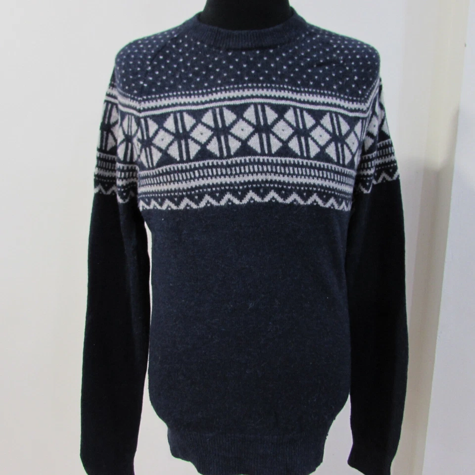 GAP men's Icelandic Wool Blend Crew Neck Jumper Chest 38/40 S UK Sku 7101 - Image 1 of 4