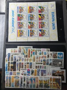 ITALY LOT 1993-1994-1995-1996 EUROPA, UNITED EUROPE MINI SHEET MNH LOT - Picture 1 of 3