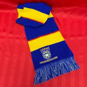 Lakehead University Thunder Bay Acrylic Winter Scarf Alumni Assn Thunderwolves - Picture 1 of 3