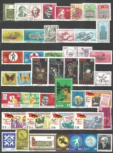Deutschland DDR 1962-66 Jahre AUSWAHL gest. Briefmarken - Bild 1 von 1