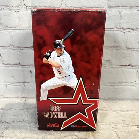 Vintage 2008 Astros SGA Jeff Bagwell Handshake Interlocking Bobblehead See Video Cover