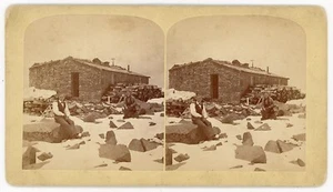 EE. UU. ESTACIÓN DE SEÑALIZACIÓN OBSERVATORIO PIKE’S PEAK GURNSEY’S ROCKY MOUNTAIN ESTEREOVIEW - Imagen 1 de 2