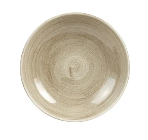 Churchill Stonecast PATINA Antique Taupe Coupe Bowl Schüssel 113,6 cl - Bild 1 von 2