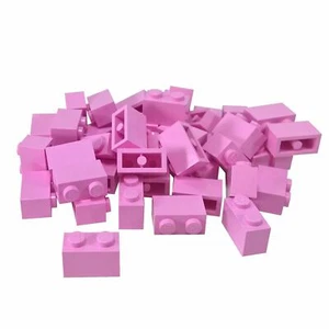 50 NEUE LEGO Brick 1 x 2 Helles Rosa - Bild 1 von 1