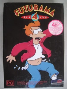 Futurama: Season 4 (Box Set, 4 Disc Set, DVD, 2000)-Discs-Like New, Free Postage - Picture 1 of 3