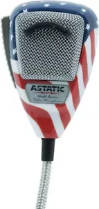 Astatic 636L-USA Theme 4-Pin Noise Canceling Dynamic Microphone for CB Radios - Picture 1 of 3