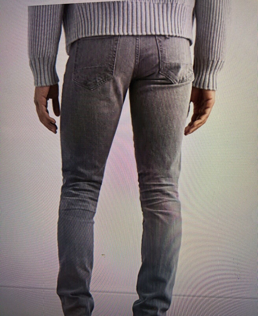 TOM FORD グレー ストレートデニム 31インチ made in USA Tom Ford Men's Straight Japanese Selvedge Denim Charcoal