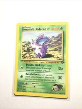 GIOVANNI'S NIDORAN - 76/132 - Gym Challenge - Pokemon Card - LP