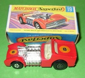 Matchbox Superfast / 19 'New' Road Dragster in Type G Box - Picture 1 of 12