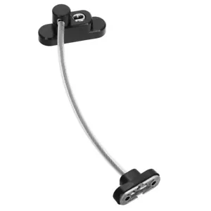 Window Restrictor Locks Lockable Window Door Locks With Key And 5 Screws - Picture 1 of 12