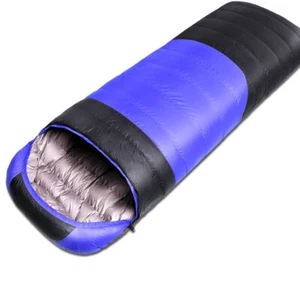 2.6KG Outdoor Camping Envelope Sleeping Bag Warm Hiking Travel 1800g Duck Down - Picture 1 of 15