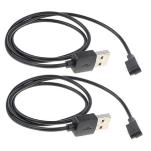 2 Stück Hochwertiges 2-poliges USB-Ladekabel Für Uhren, Magnetische - Picture 1 of 7