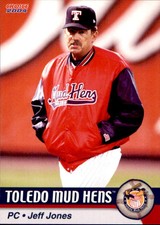 2004 Toledo Mud Hens Choice #27 Jeff Jones Wyandotte Michigan MI Baseball Card
