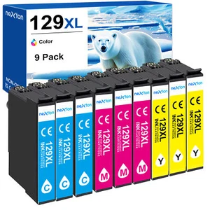 Druckerpatronen für Epson T1291-T1294 XXL WF-3520DWF Stylus SX230 SX235W SX420W - Bild 1 von 11
