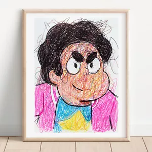 Steven Universe Ballpoint Pen Print - Picture 1 of 3