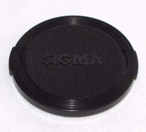 Used Sigma Black 55mm Lens Front Cap Made in Japan B01402 - Picture 1 of 2