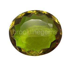 Lab Created Color Changing Alexandrite Oval Cut 190-200 Ct Certified Gemstone - Picture 1 of 8