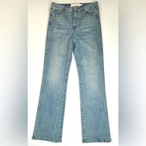 Jeans donna SOFT ENVIRONMENT vita alta gamba dritta blu chiaro lavaggio alto 12T - Foto 1 di 14