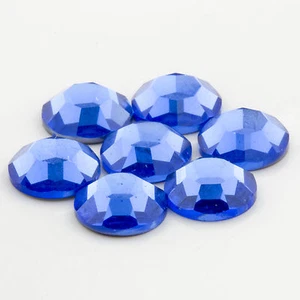 Vintage ss30 Swarovski Flatback Strasssteine SAPHIR 24 Stück Art.2000 30009012 - Bild 1 von 3