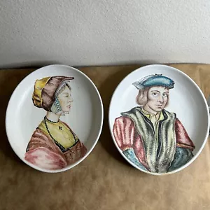 MARCELLO FANTONI Medieval Style Terracotta Wall Portrait Plaque APPRAISED 2891 - Picture 1 of 10