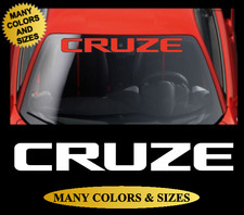 Windshield Vinyl Decal Sticker Die Cut Front Window Car Fits Chevy Cruze #3
