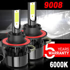 LED Headlight Bulbs H13 9008 for Ford F150 04-2014 High Low Beam 80W 10000LM