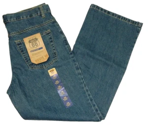Boy's Bootcut Jeans NEW Route 66 Blue Denim Tag 14 Husky measured Size 29x28 - Picture 1 of 6