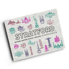 A3 PRINT - Stratford, Newham, Greater London, England - World Landmarks