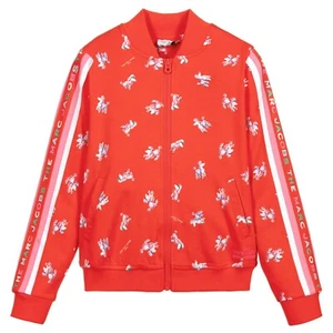 The Marc Jacobs Girls Zip Up Red Jacket Excellent Condition Size 8/10 - Picture 1 of 6