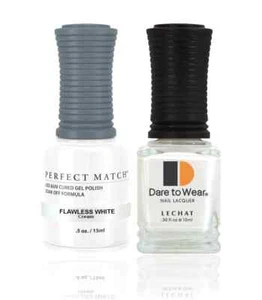LeChat Perfect Match Gel UV + Smalto per Unghie - PMS07 Bianco Perfetto - Foto 1 di 3
