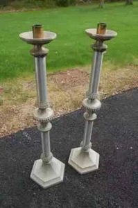+ Älteres Paar Kirchenleuchter + - Bild 1 von 1