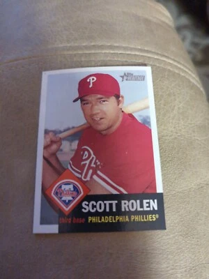2002 Topps Heritage Scott Rolen #246 Philadelphia Phillies - Image 1 of 2